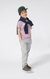 Pantalón niños Champion RIB CUFF puño 307330 Gris - Puber Sports