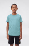 Camiseta niños Champion logo grande bordado a tono 307337 BS221 Azul - Puber Sports