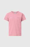 Camiseta niña Champion logo grande bordado a tono 405246 Rosa - Puber Sports