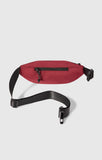 Riñonera Champion Belt Bag 806021 roja vista de detalle con cremallera
