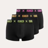 Calzoncillos MUNICH Hombre Boxer Pack 3 unidades Negro