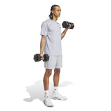 Camiseta Adidas TR-ES BASE T JX2725 Gris claro - Puber Sports