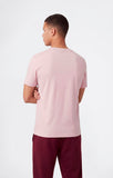 Camiseta Champion logo central bordado a tono 220273 PS230 Rosa pastel - Puber Sports