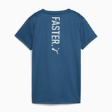 Camiseta running mujer Puma RUN 80 Azul | Transpirable