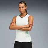 Camiseta mujer Puma tirantes GREEN TERRAINS 528079 46 verde agua - Puber Sports