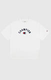 Camiseta Champion Icons logo bordado grande 220798 Blanco