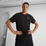 Camiseta hombre running Puma 01 negro | Transpirable