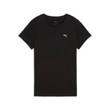 Camiseta mujer Puma ELEVATED logo bordado 685016 01 Negro