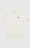 Camiseta Hombre Champion Técnica C-Tech Beige – Transpirable y de Alto Rendimiento - Puber Sports
