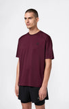 Camiseta Hombre Champion Técnica C-Tech Granate – Transpirable y de Alto Rendimiento - Puber Sports
