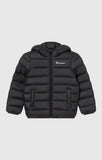 Chaqueta Anorak Junior Champion Negro – Cortavientos, Ligera y Deportiva