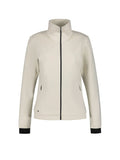 Chaqueta Sudadera Mujer Luhta Asikkala Beige | Logo 3D Cuello - Puber Sports
