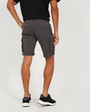 Bermuda Cargo Brave Soul Gris Oscuro – 98% Algodón con Elastán - Puber Sports