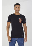 Camiseta Brave Soul TAKEAWAY Negro - Puber Sports