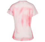 Camiseta running técnica mujer Rukka Muukko print 79831 992 rosa - Puber Sports