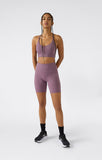 Malla Mujer Champion Lila Cintura Alta – Legging Deportivo Transpirable y Moldeador - Puber Sports