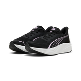 Zapatillas Puma DARTER PRO 2 312587-23 negras con detalles lila, vista frontal