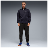 Hombre con el chándal Puma Logo Poly Knitted Suit marino y negro