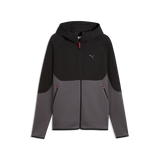 Sudadera Puma Tech slim 693951-34 negra y gris, vista frontal