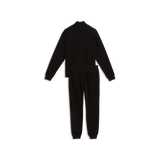 Chándal Puma W Twill Standard Suit negro, conjunto visto por detrás