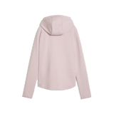 Sudadera de mujer PUMA TECH W FULL ZIP 694039 color 49 Pink, vista trasera