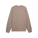 Sudadera de hombre PUMA ELEVATED RELAXED 694308 color 81 Gray, vista trasera