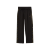 Pantalón Puma ESS Tape Relaxed junior negro 694959-01, vista frontal