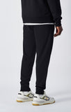 Pantalón Hombre Champion Rib Cuff Algodón Negro – Cómodo y Deportivo