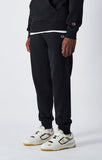 Pantalón Hombre Champion Rib Cuff Algodón Negro – Cómodo y Deportivo