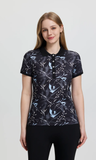Polo Luhta sin Mangas para Mujer - Estampado Active Midnight - Puber Sports