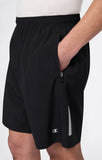 Short Hombre Champion Run Negro con Cremallera y Bolsillos – Running y Entrenamiento - Puber Sports