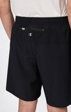 Short Hombre Champion Run Negro con Cremallera y Bolsillos – Running y Entrenamiento - Puber Sports