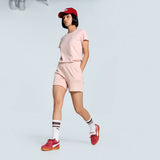 Short mujer Puma ESS ELEVATED MID-RIS 685020 91 Rosa cuarzo - Puber Sports
