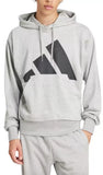 Sudadera hombre Adidas BL FT HD Gris | Fleece con capucha