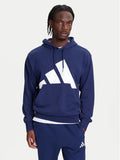 Sudadera hombre Adidas BL FT HD Marino | Fleece con capucha