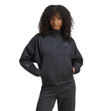Sudadera mujer Adidas Z.N.E. Full-Zip Negro | Tejido premium Zone