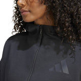 Sudadera mujer Adidas Z.N.E. Full-Zip Negro | Tejido premium Zone