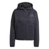 Sudadera mujer Adidas Z.N.E. Full-Zip Negro | Tejido premium Zone