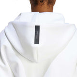 Sudadera mujer Adidas Z.N.E. Full-Zip Blanco | Tejido premium Zone