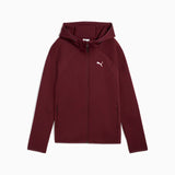 Sudadera mujer PUMA cremallera 96 Granate