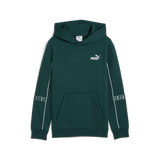 Sudadera niño Puma TAPE y capucha 75 Verde