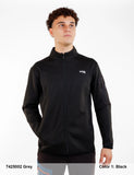 Sudadera abierta Bcn Trek GREY 7425002 Negro - Puber Sports