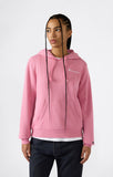 Sudadera Mujer Champion Capucha Logo Pequeño Rosa – Algodón Cómoda y Versátil
