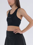 Top Champion BRA naranja flúor y negro talla S - Puber Sports