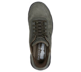 Zapatillas hombre Skechers SLIP-INS - Verde Kaki | Cómodas y Ligeras