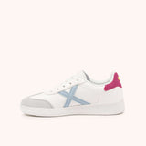 Zapatillas niña Munich Mini BARRU 8034015 rosa y azul celeste - Puber Sports