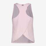 Camiseta Técnica Mujer Rukka Meriniitty Espalda Abierta | Lila Claro