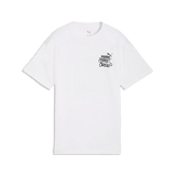 Camiseta niño Puma MID90S RELAXED crew 692119 Blanca - Puber Sports