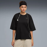Camiseta Oversized Puma mujer 691883 01 Negro - Puber Sports