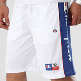 Bermuda Champion basquet short USA WW blanco - Puber Sports